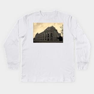 Le Grand Palais - Vintage Treatment © Kids Long Sleeve T-Shirt